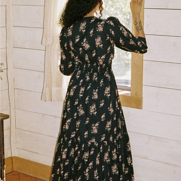 RESERVED Christy Dawn Brigitte Dress - Night Bouquet NWT - Picture 6 of 7